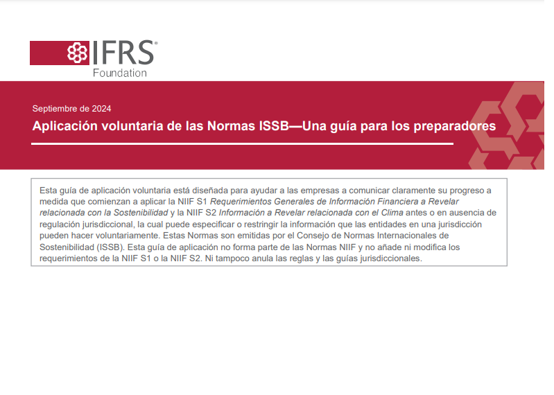 Nueva guía en español del IFRS 